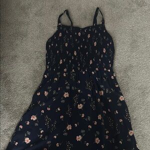 Floral Spaghetti Strap Dress